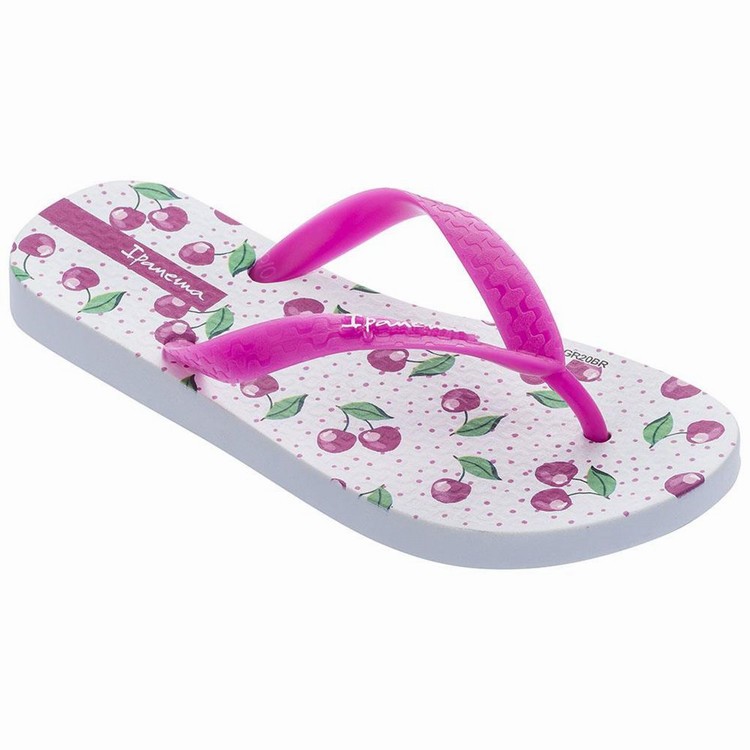 Tongs Ipanema Temas IX Blanche Rose Enfant | IXK-5664771