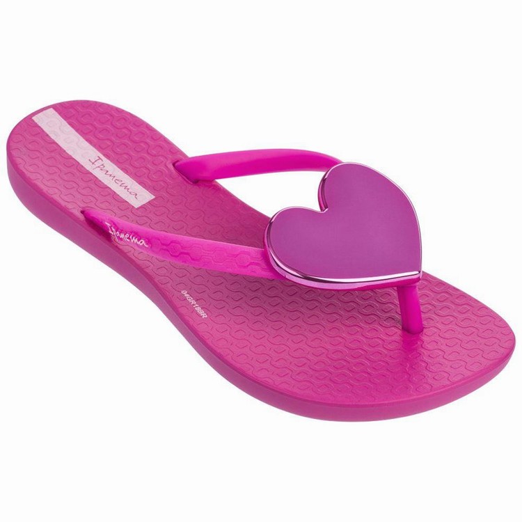 Tongs Ipanema Maxi Fashion Rose Enfant | BPR-5435519