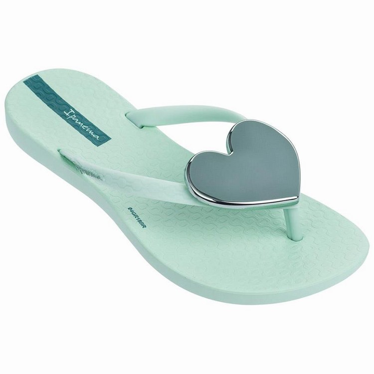 Tongs Ipanema Wave Heart Vert Enfant | ZQA-9483030