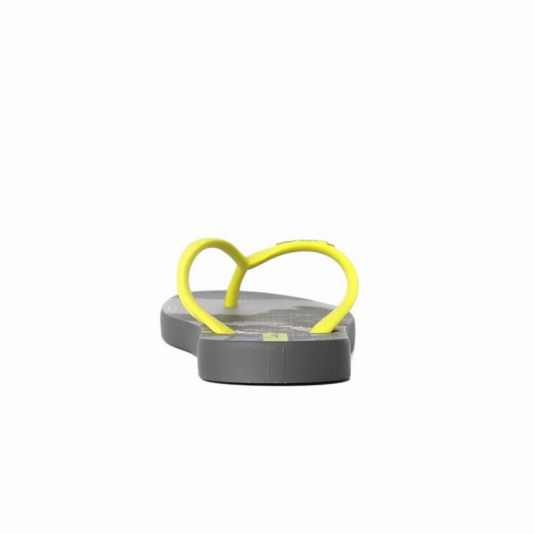 Tongs Ipanema Tropics Grise Jaune Enfant | XYP-9242724