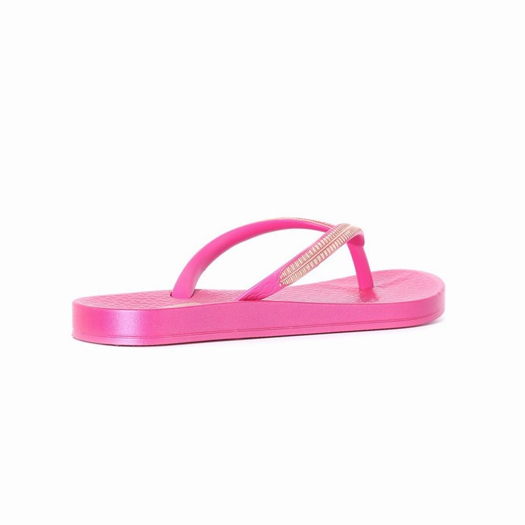 Tongs Ipanema Ana Metallic IV Rose Doré Enfant | NEW-5432651