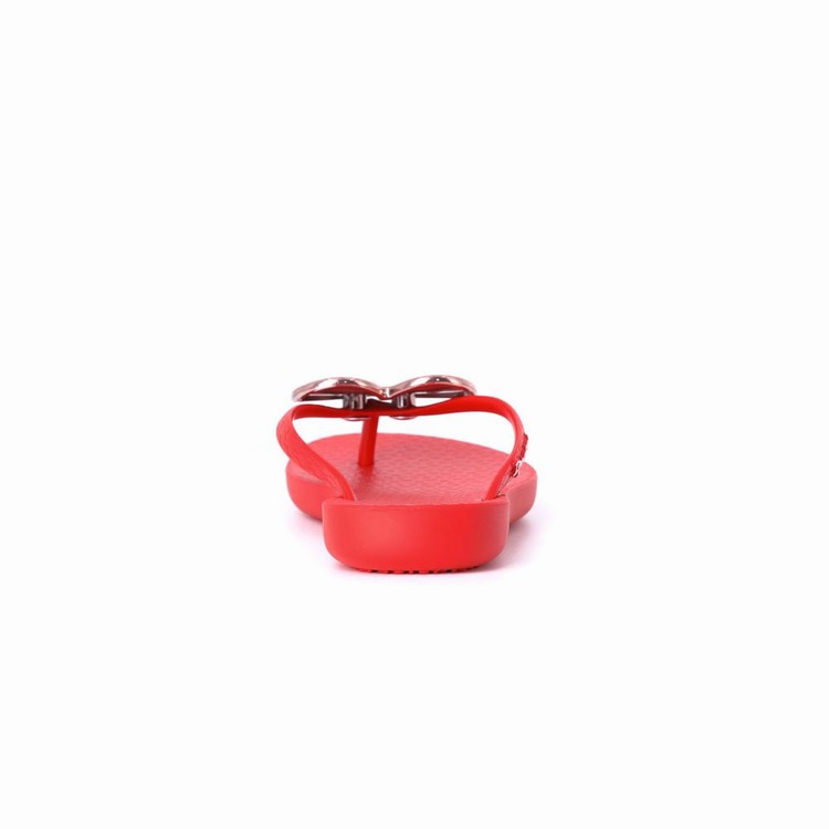 Tongs Ipanema Wave Heart Rouge Rose Enfant | WQY-4873229