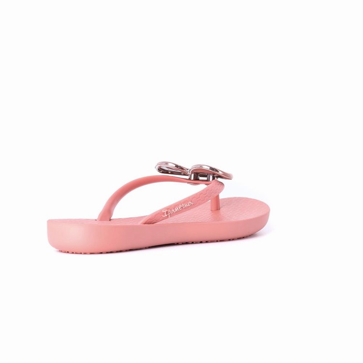 Tongs Ipanema Wave Heart Rose Enfant | FDF-7090315