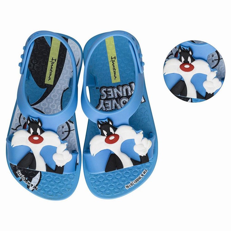 Sandales Ipanema Looney Tunes Bleu Bebe | DIW-3519757