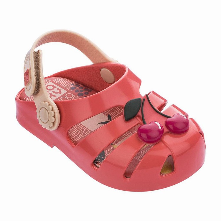 Sandales Ipanema Frutinhas Babush Rouge Rose Bebe | JDS-6271659