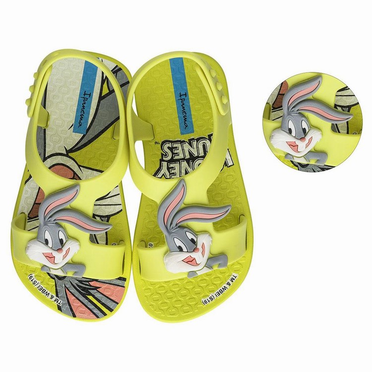 Sandales Ipanema Looney Tunes Jaune Bebe | NFO-0905414