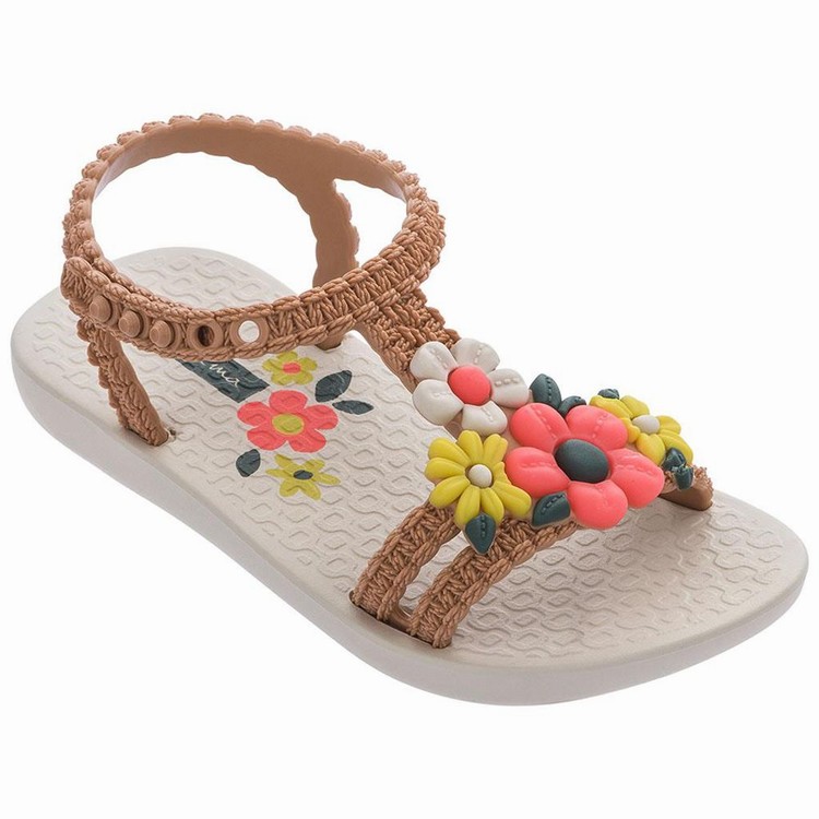 Sandales Ipanema My First Ipanema VI Beige Marron Bebe | BNQ-0393867