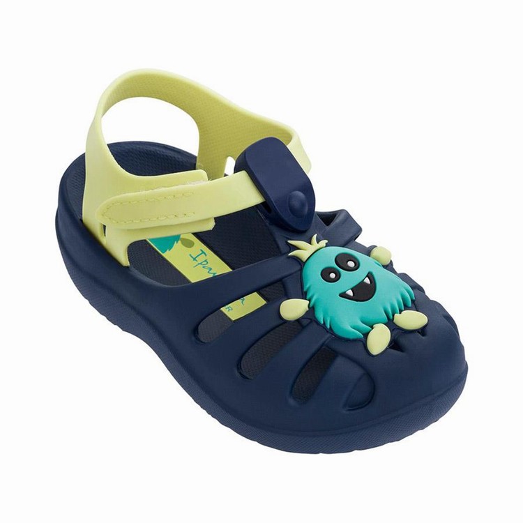 Sandales Ipanema Summer VI Bleu Jaune Bebe | FGS-6404317