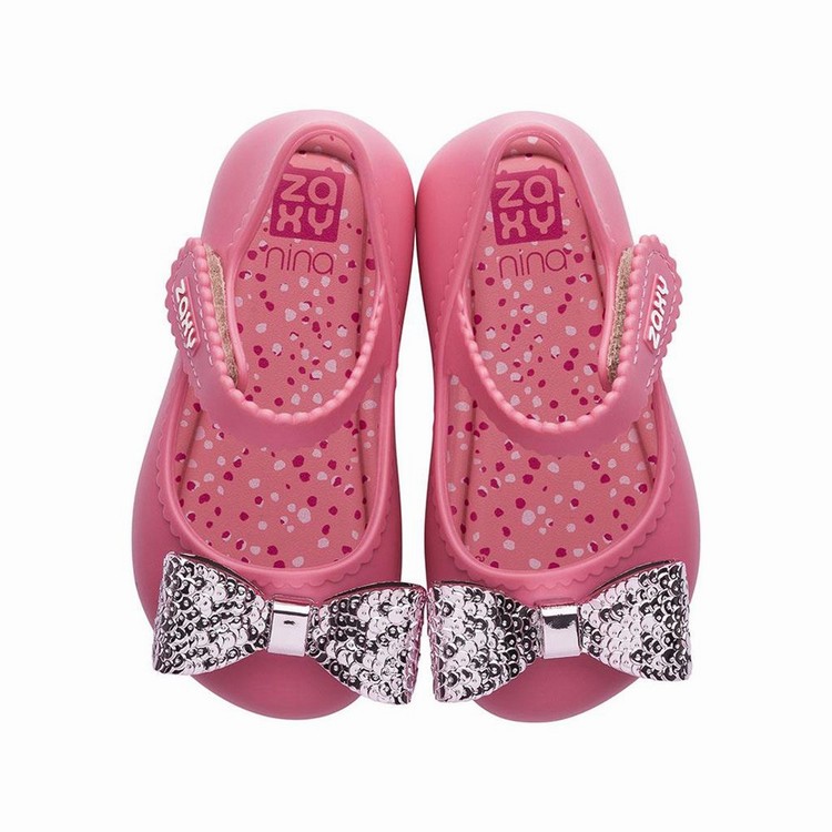 Sandales Ipanema Sparkle Rose Argent Bebe | NBE-9716870