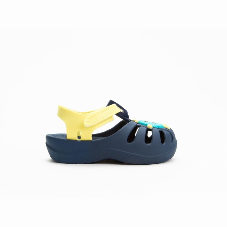 Sandales Ipanema Summer VI Bleu Jaune Bebe | FGS-6404317