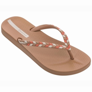 Tongs Ipanema Ana Lovely X Marron Femme | YKL-6880844