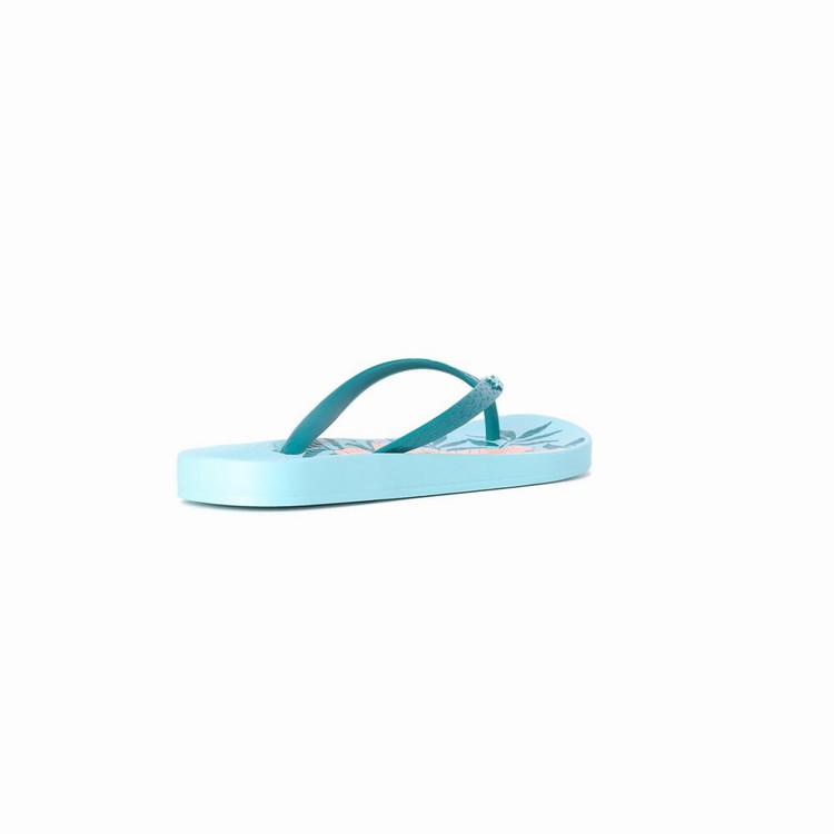 Tongs Ipanema Ana Hibiscus Vert Femme | XPF-1607373