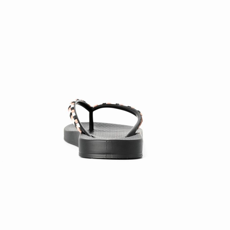 Tongs Ipanema Ana Lovely X Noir Femme | VBZ-7617862