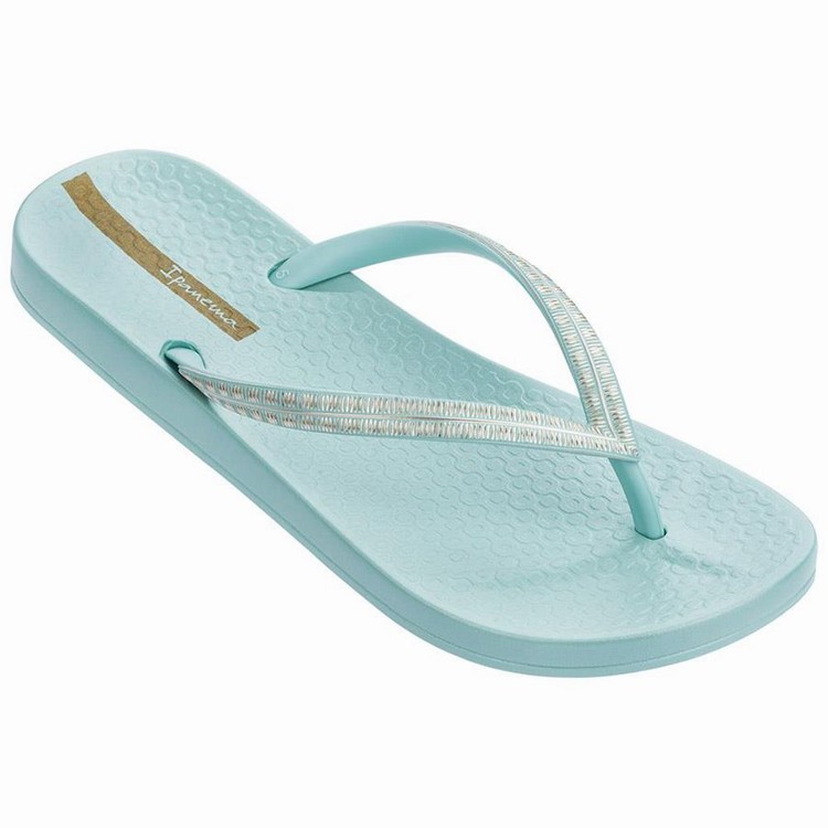 Tongs Ipanema Ana Metallic IV Vert Doré Femme | STB-3969147