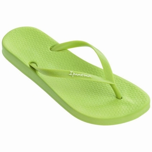 Tongs Ipanema Anatomic Tan Colors Vert Femme | TYH-2386887